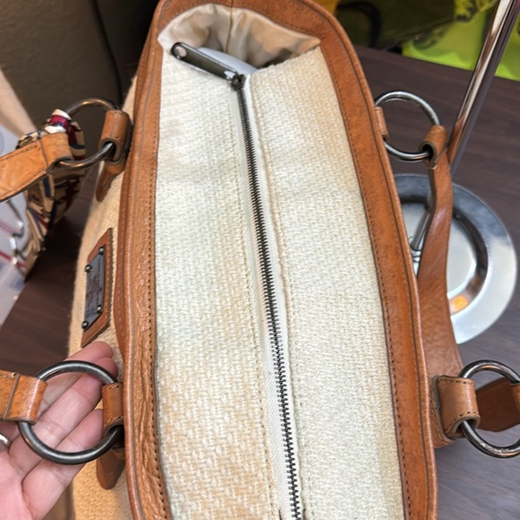 Burberry Blue Label Tweed Material with leather trim - Picture 13 of 13